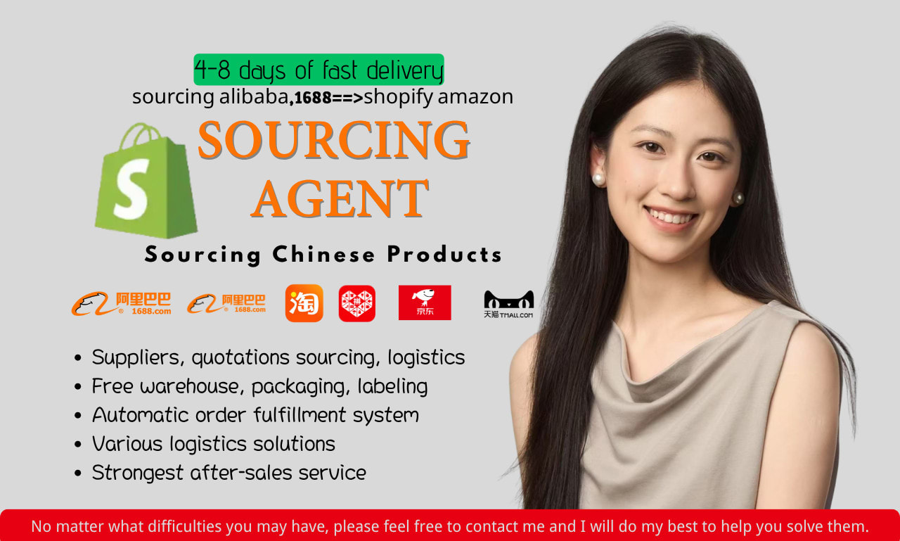 your china sourcing agent and product supplier shipping