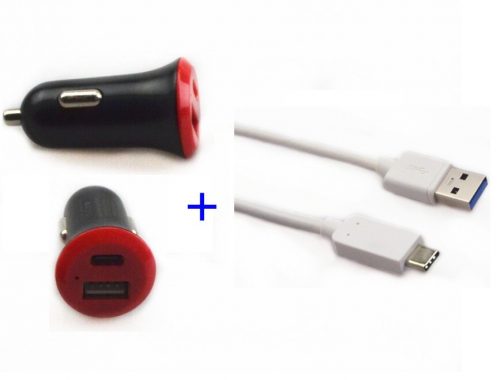 Car charger_3.0 type-c molding