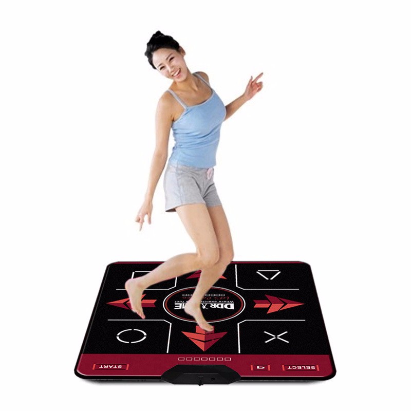 Dancing Mat Pad Fitness Equipment Dance Game Mat Blanket Black-red USB Port Non-slip Dancing Mat Pad Fitness Equipment (1)